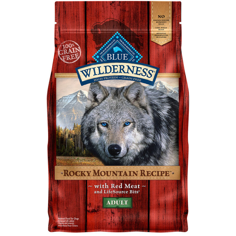 Wilderness Rocky Mountain Recipe Adult Recipe With Red Meat Dog Food image number 1