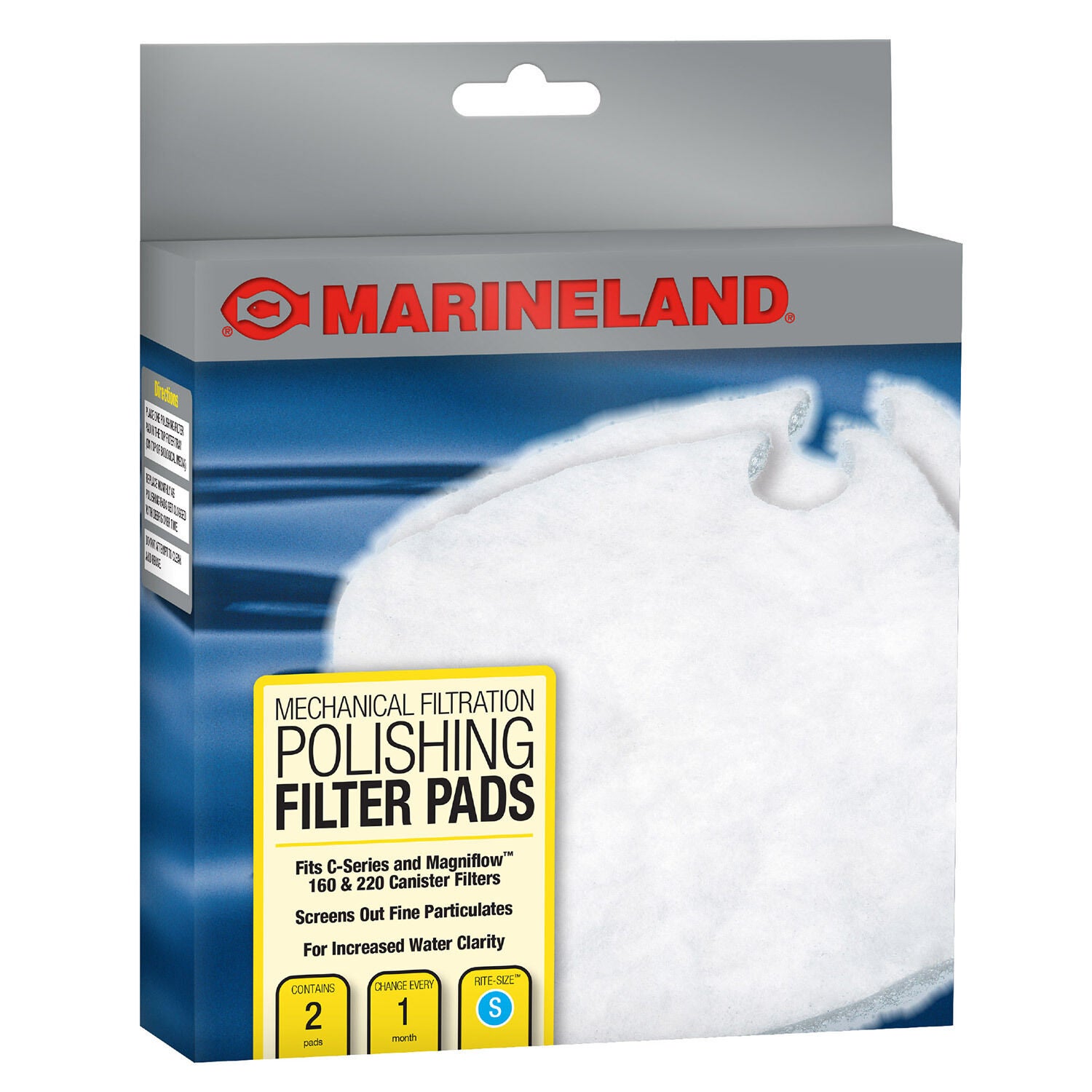 Marineland Polishing Filter Pads Rite-Size S