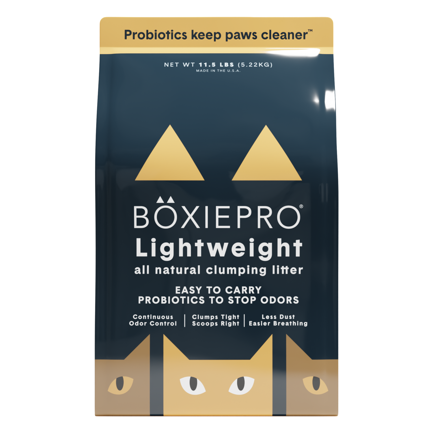 Boxiecat Boxiepro Probiotic Lightweight Clumping Cat Litter, 11.5-Lb Bag