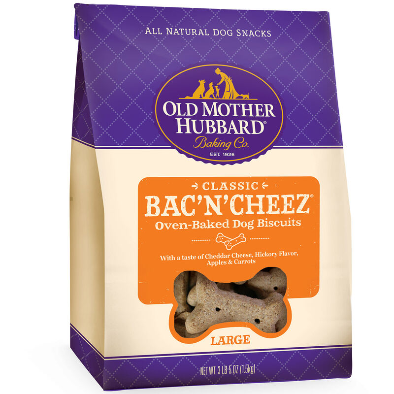 Classic Bac'N'Cheez Biscuits Large Dog Treat image number 1