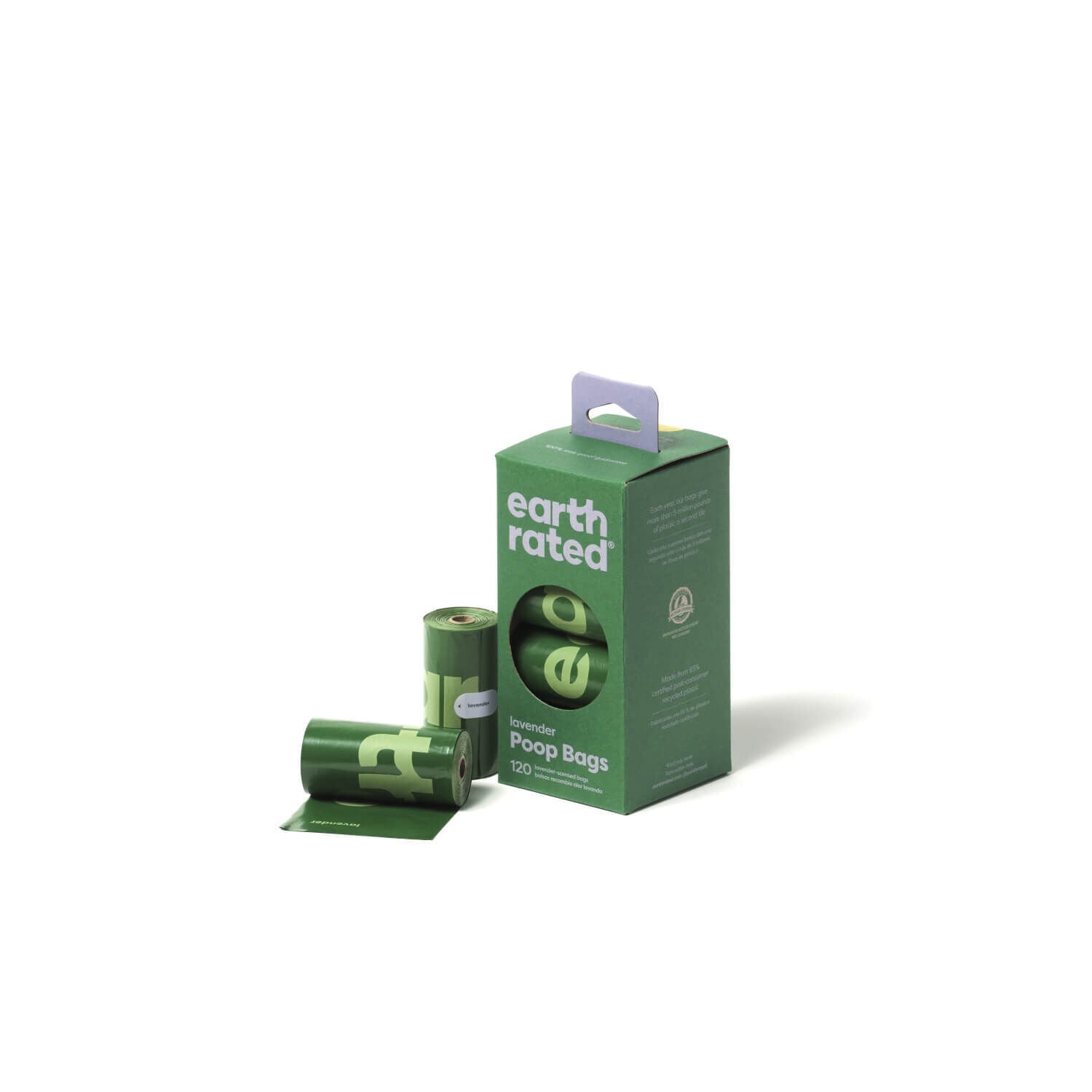 120 LavenderScented Dog Waste Bags (8 Refill Rolls) 120pc Pet