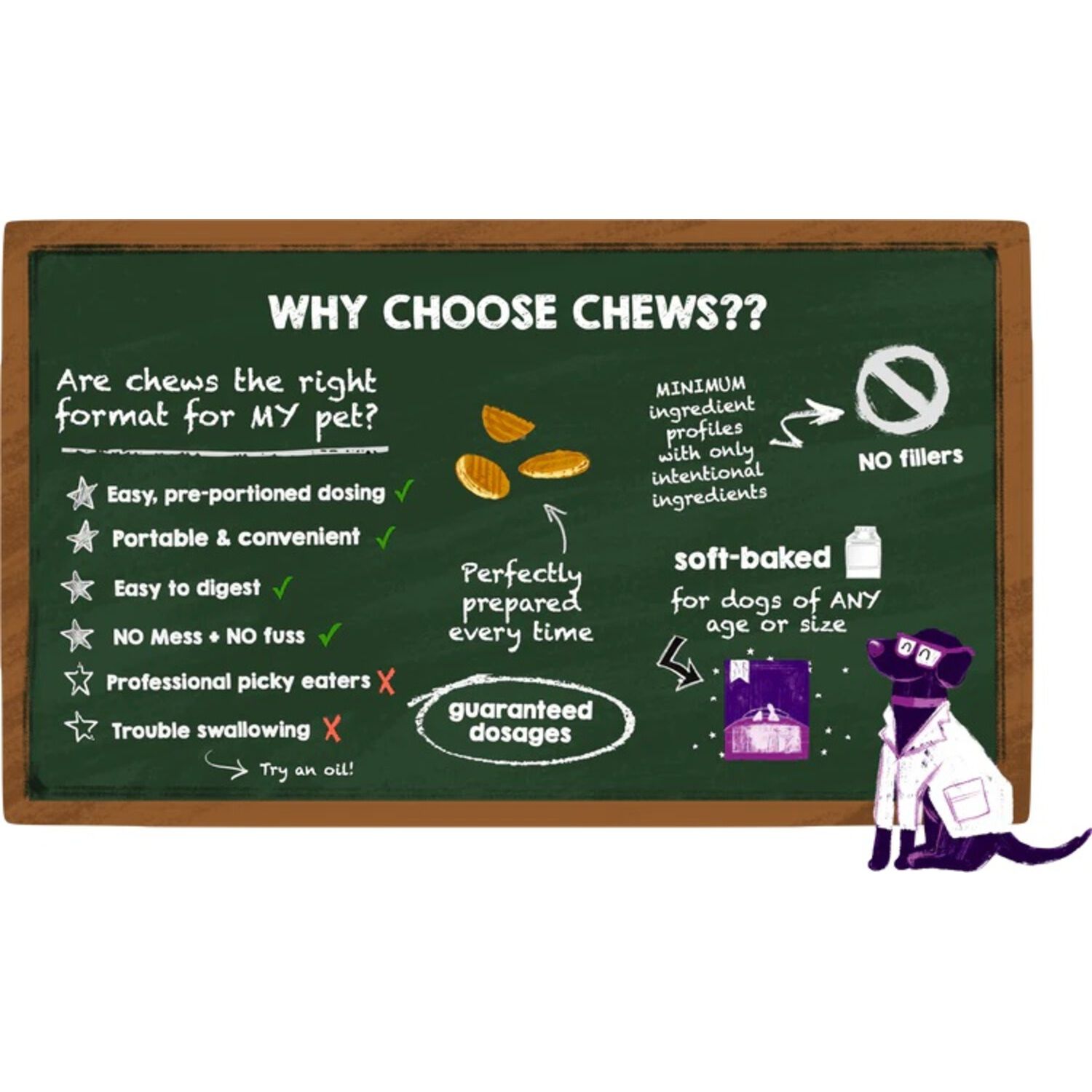 Austin & Kat Austin's Classic 10-Mg Cbd Soft Chews Large Dog Supplements, 30-Ct