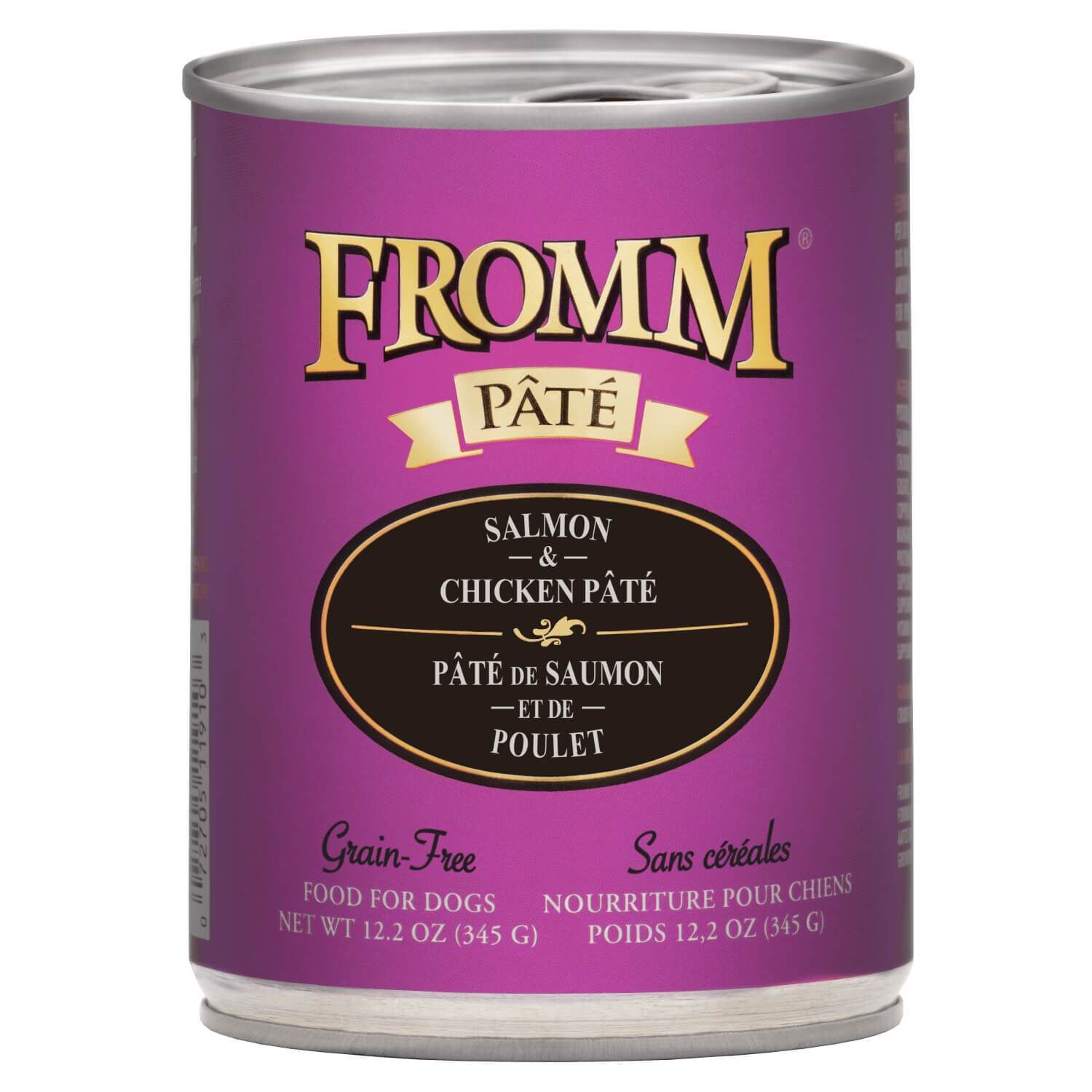 Fromm P&acirc;t&eacute; Salmon & Chicken P&acirc;t&eacute; Food For Dogs 12.2 Oz