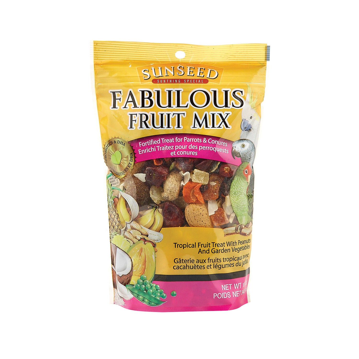 FABULOUS FRUIT MIX FOR PARROTS & CONURES FABULOUS FRUIT MIX FOR PARROTS & CONURES