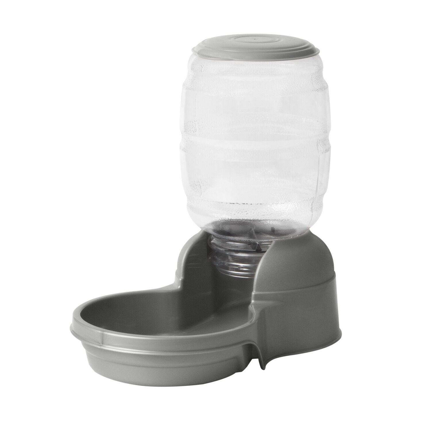 Petmate Replendish Dog Feeder With Microban, Pearl Silver Grey, Extra Small, 2-Lb Capacity