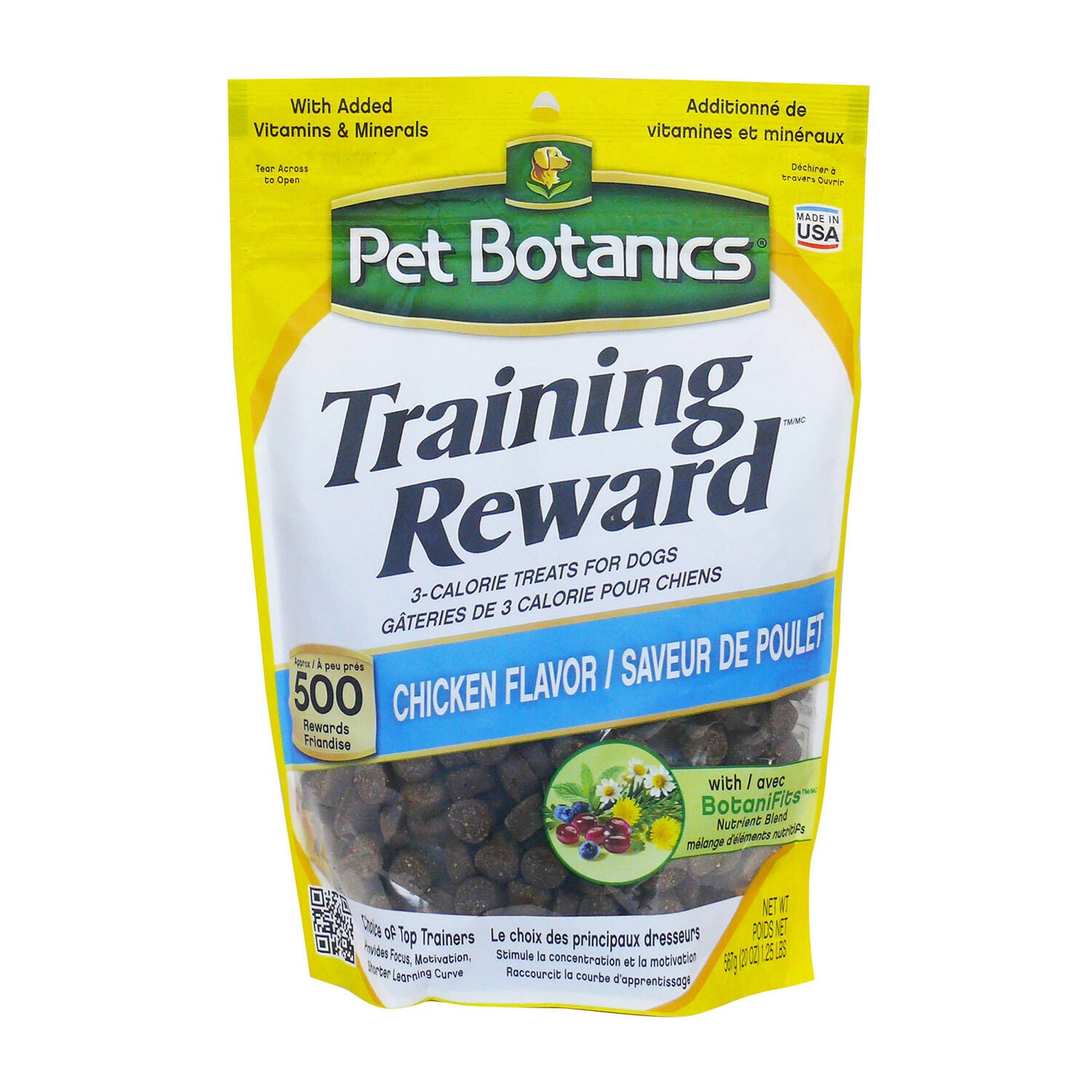 Pet Botanics Training Reward Chicken Flavor Dog Treat