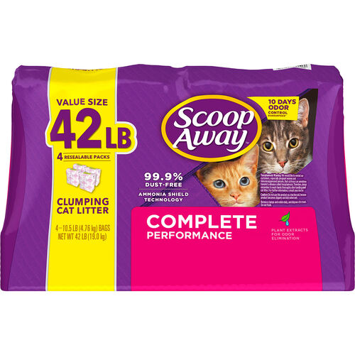 Complete Performance Clumping Cat Litter Scented 42 Pounds