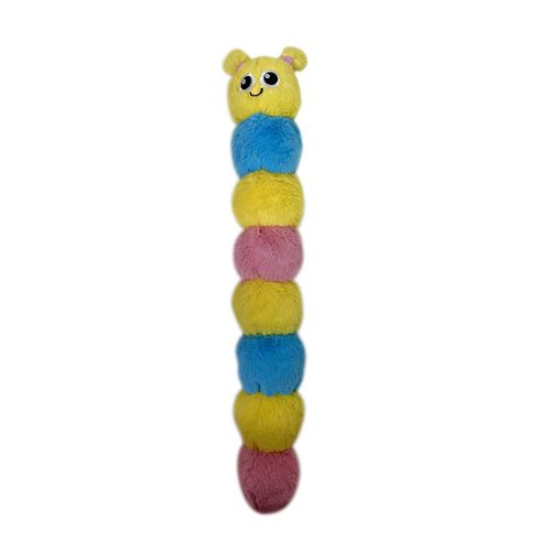 20” Spring Garden Caterpillar Dog Toy