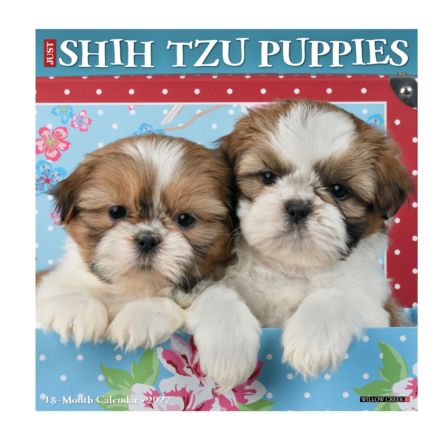 Willow Creek Press Just Shih Tzu Puppies 2027 Wall Calendar