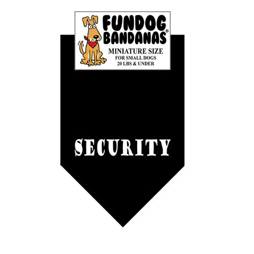 Security Bandana For Small Dogs
