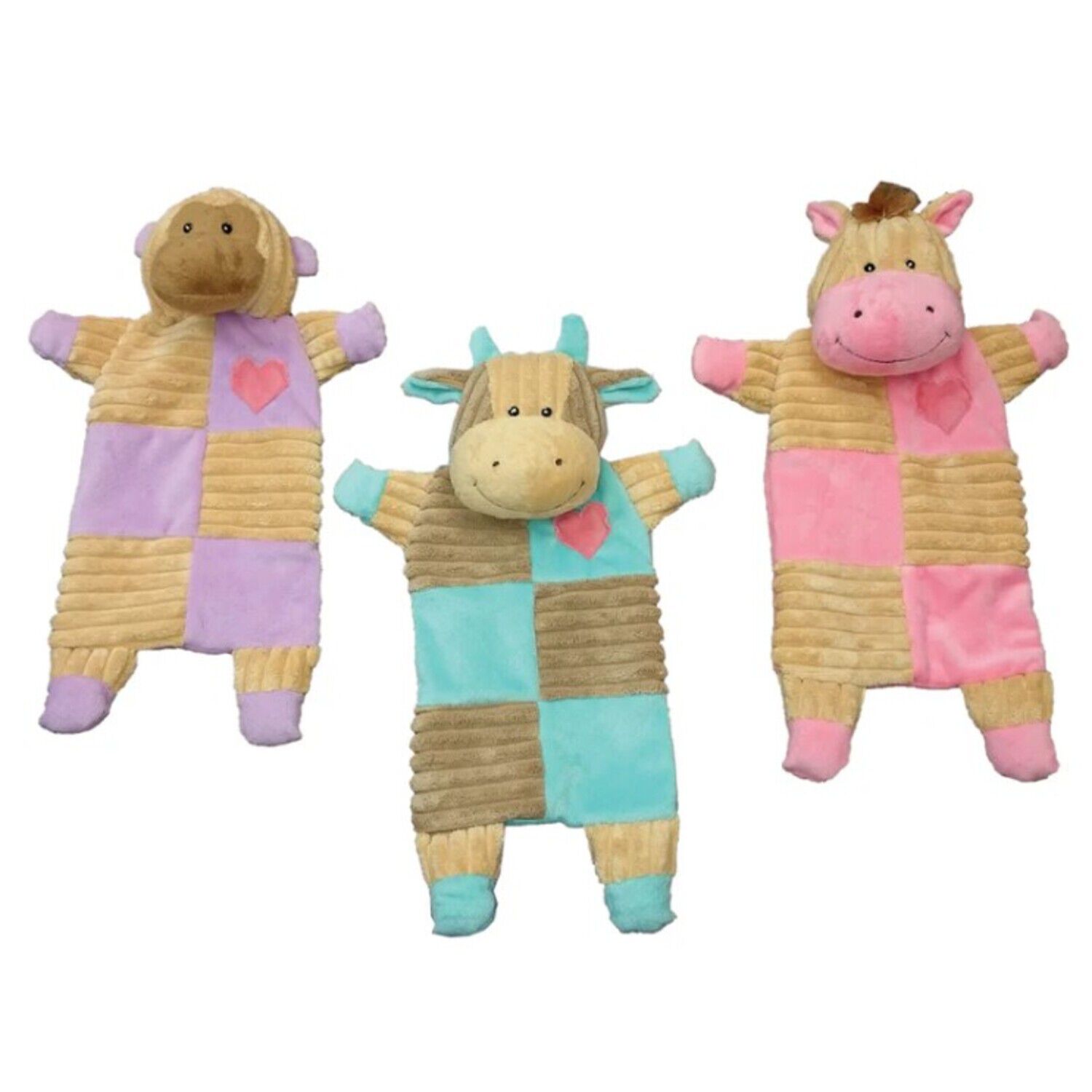 Spot Soothers Crinkle Plush Lavender Scented Dog Toy, 13", Assorted