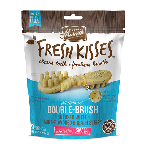 Fresh Kisses Mint Strips Small Dog Treats
