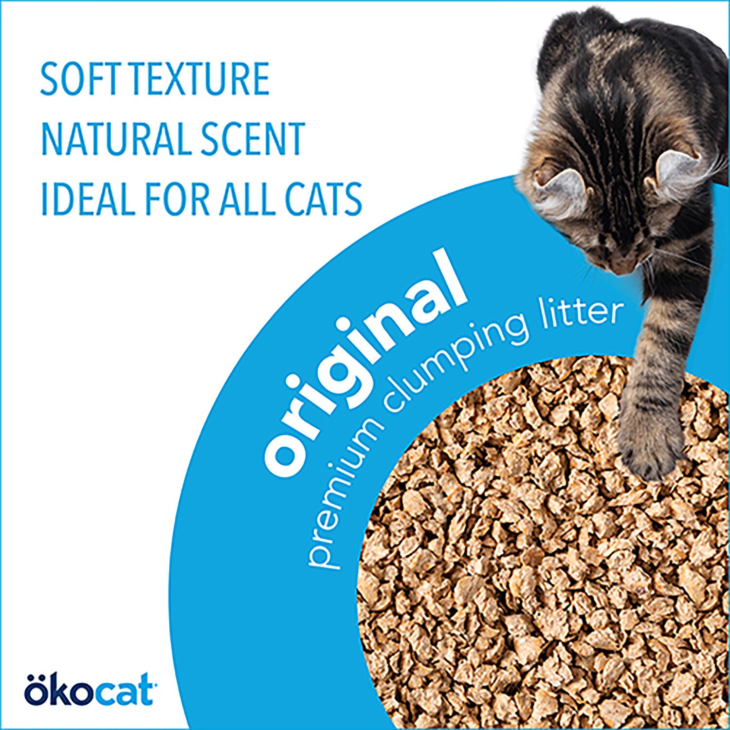 Okocat Original Clumping Wood Cat Litter