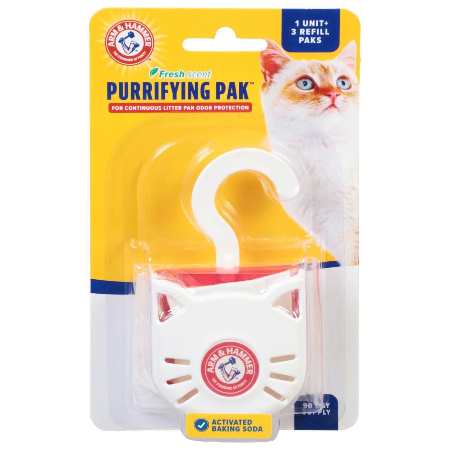 Arm & Hammer Fresh Scent Purrifying Pack Cat Litter Box Deodorizer