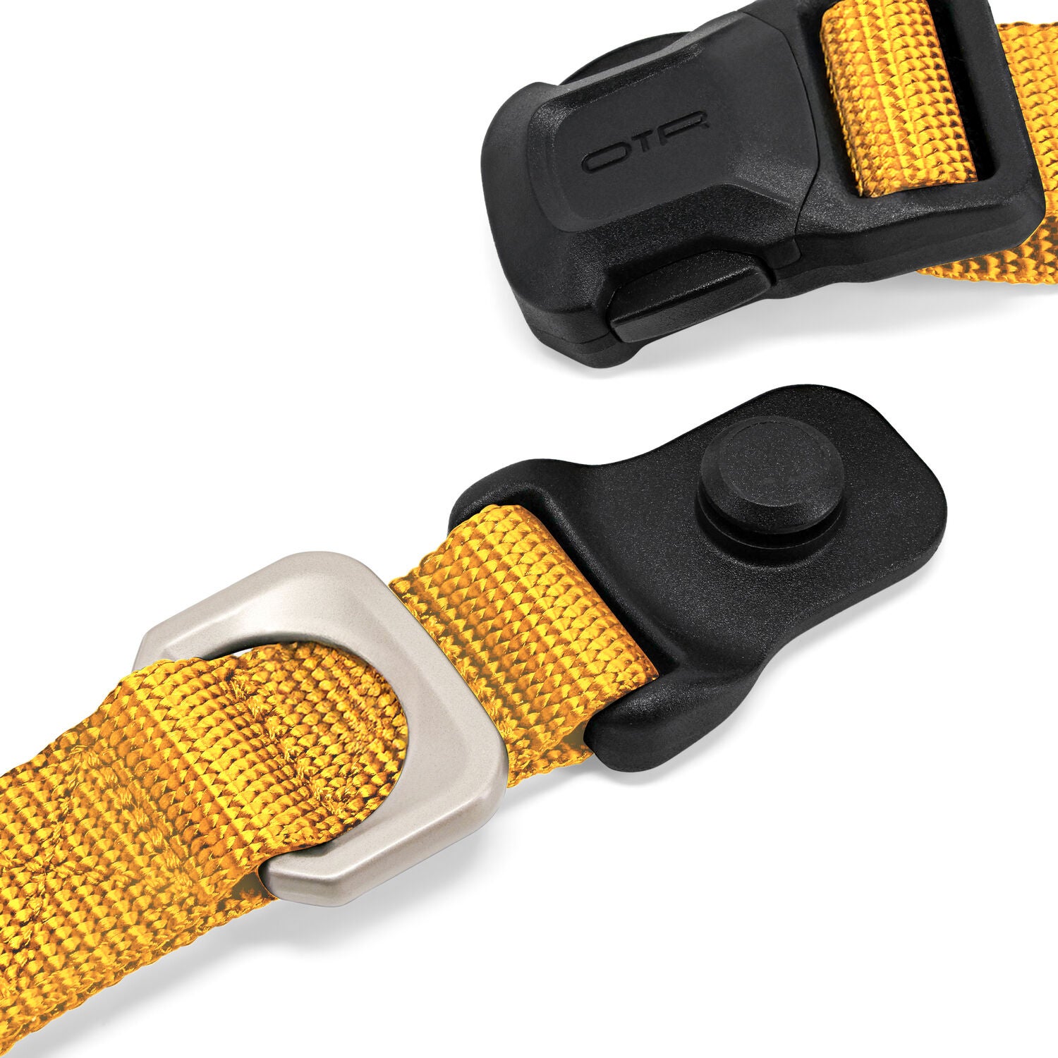 Otr Durable Magnetic Dog Collar, Orange, Large