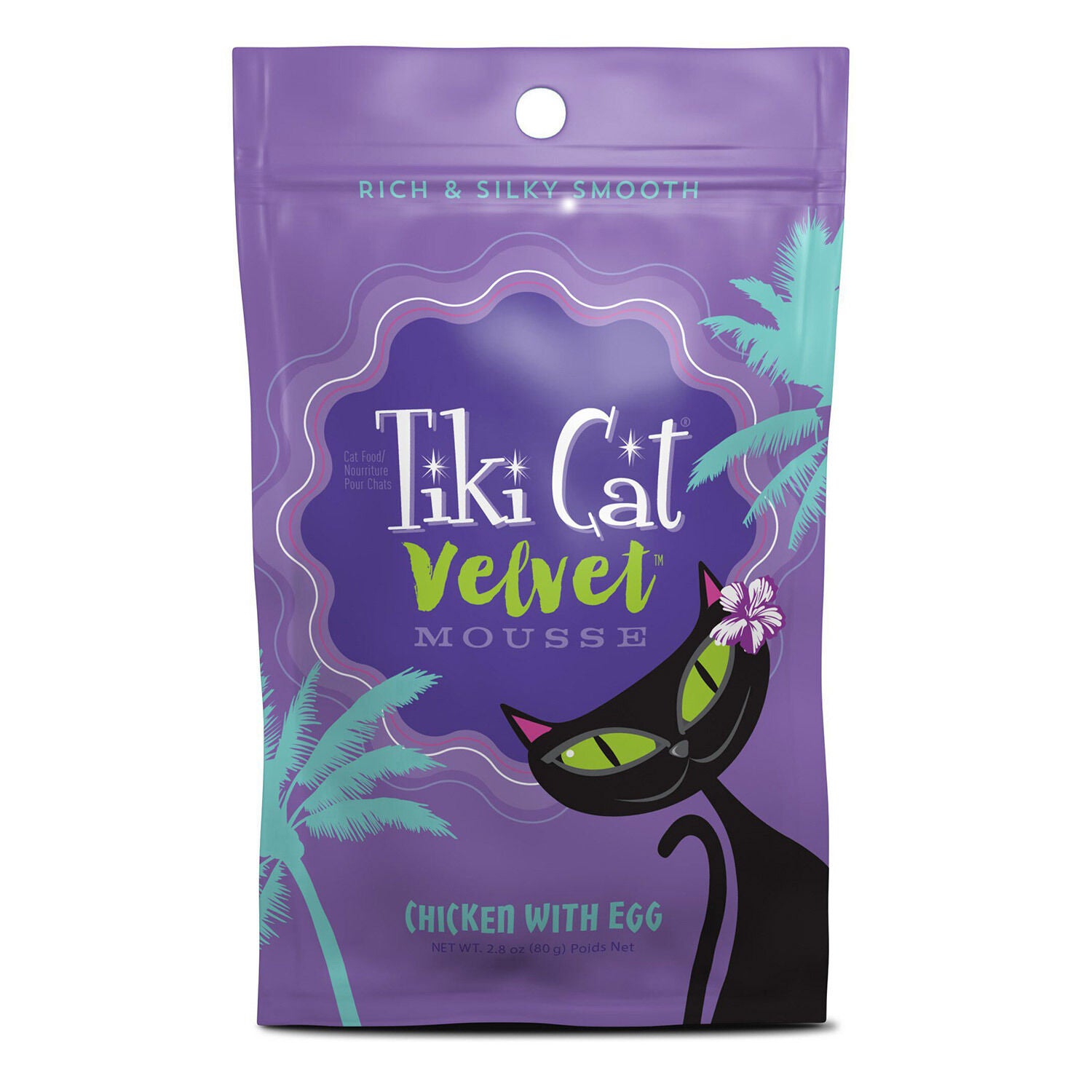 Tiki Cat Velvet Mousse Chicken With Egg Cat Food