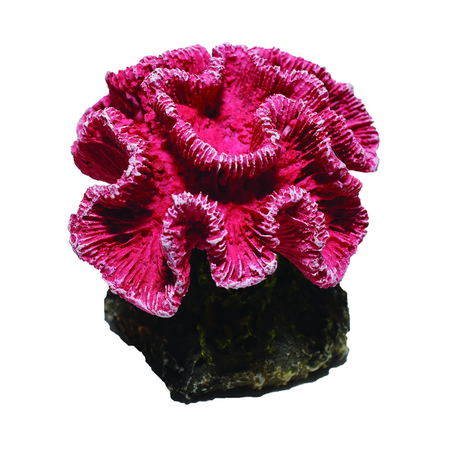 Aquarium Solutions Resin Ornament For Fish Aquariums - Pink Coral, 2.95"