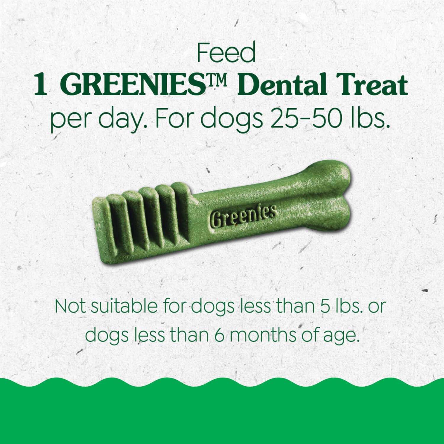 Greenies Puppy Regular Size Natural Dental Dog Treats