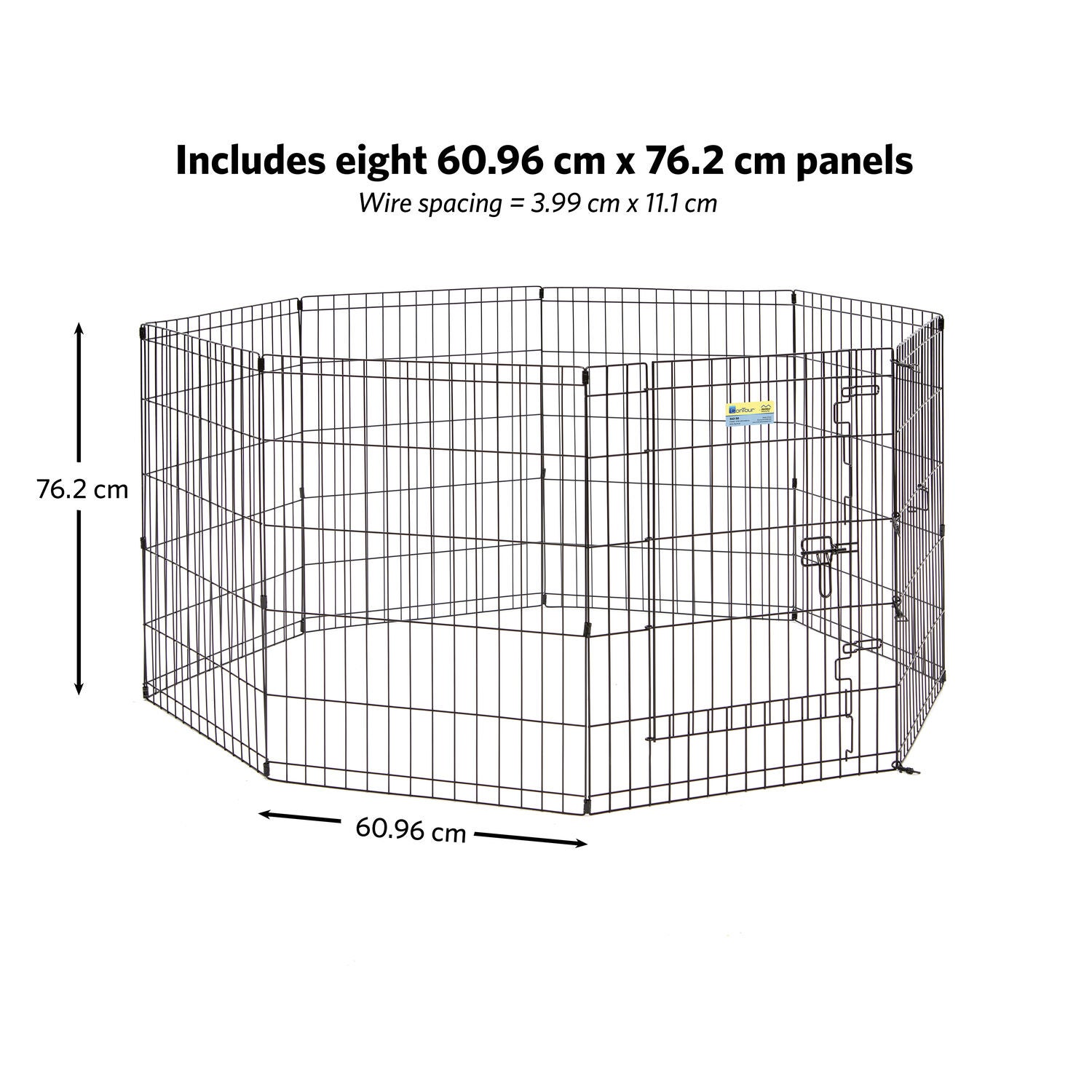 Midwest Homes For Pet Contour Step-Thru Dog Exercise Pen, 48"