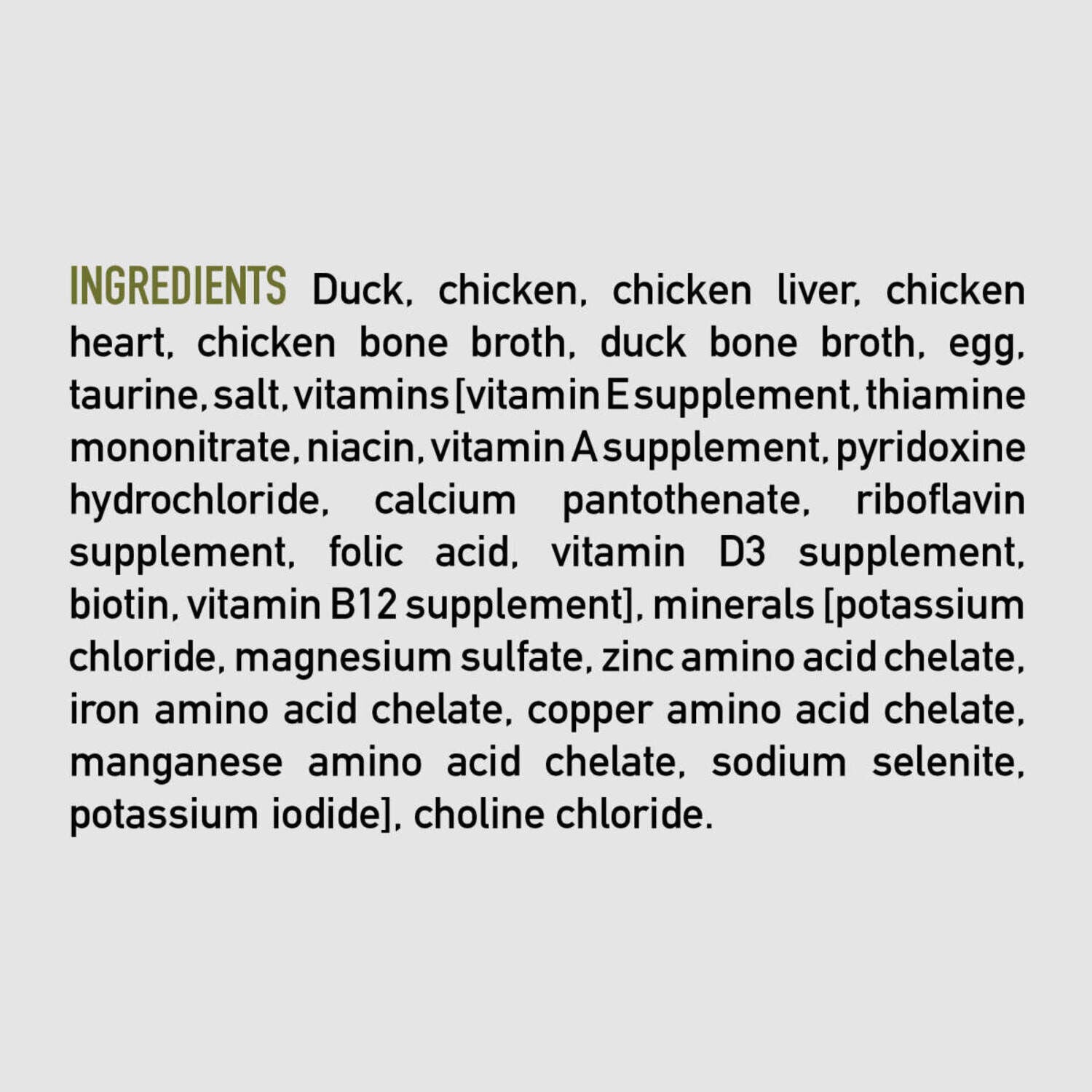 Orijen Premium Pate Wet Cat Food In Bone Broth, Duck & Chicken Entree, 3-Oz
