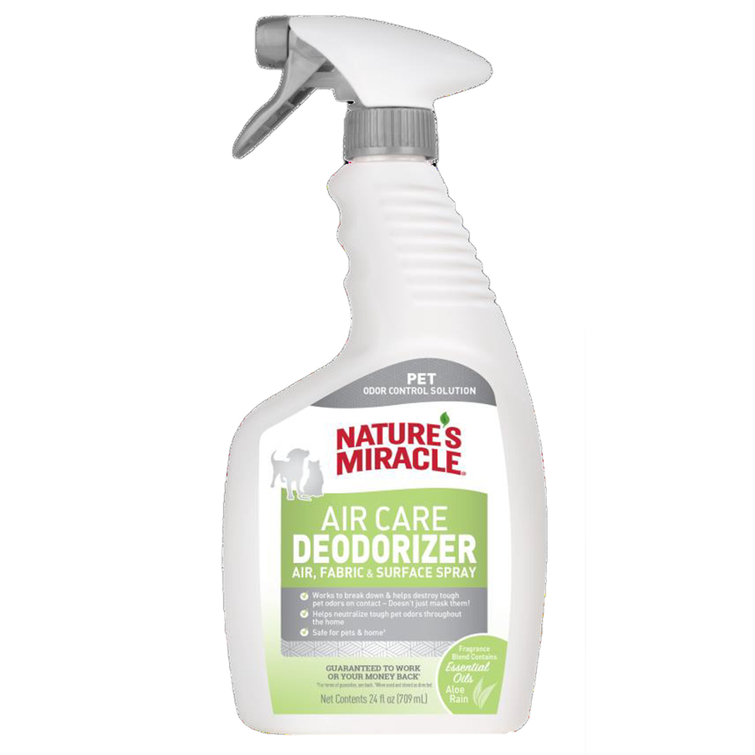 Nature's Miracle Air Care Pet Deodorizer Spray, Aloe Rain, 24-Oz