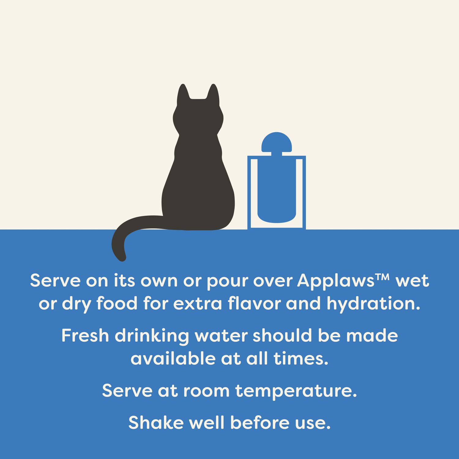 Applaws&trade; Natural Wet Cat, Food Fish Bone Broth With Tuna Fillet Spout, 3-Oz