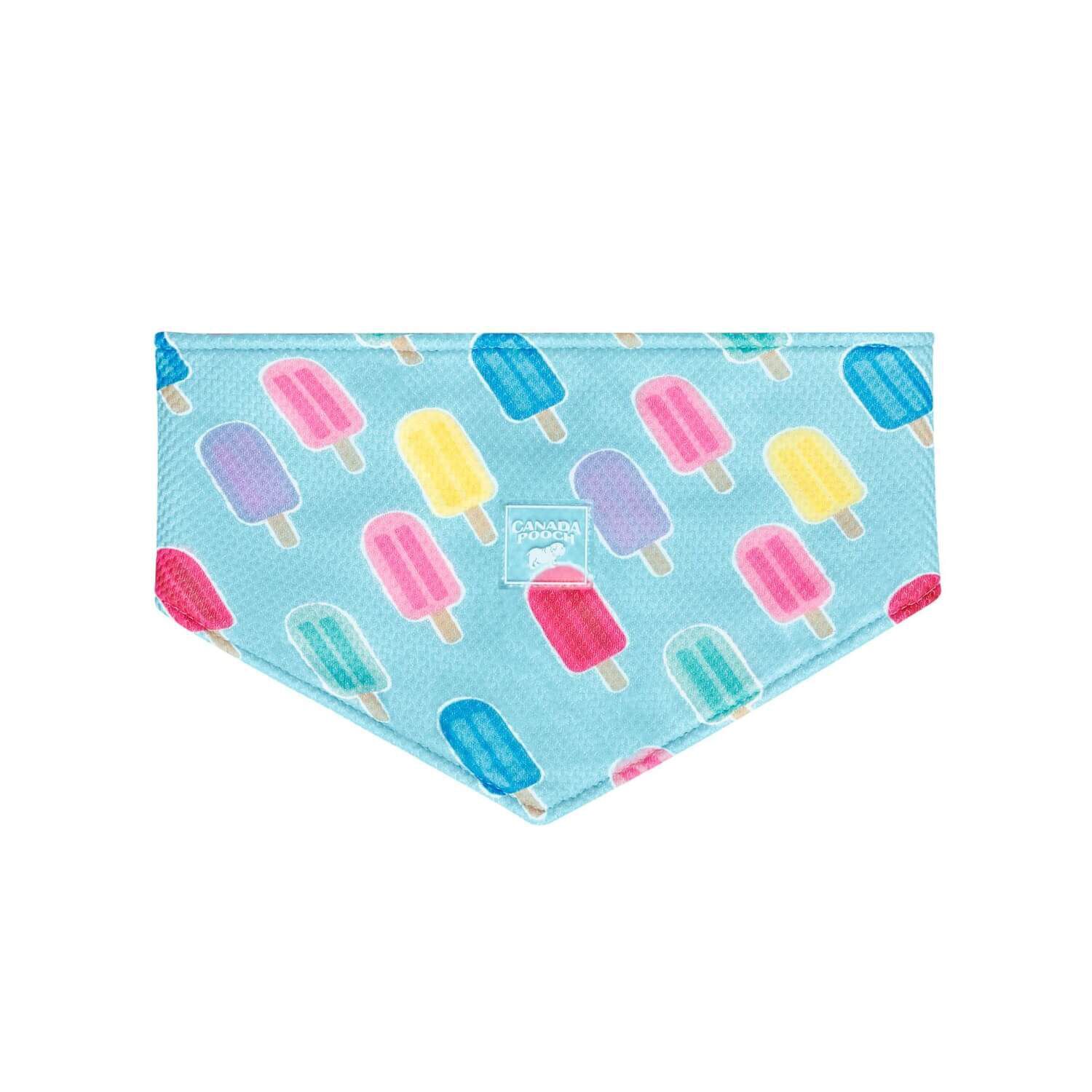 Canada Pooch Cooling Dog Bandana - Popsicles - Small