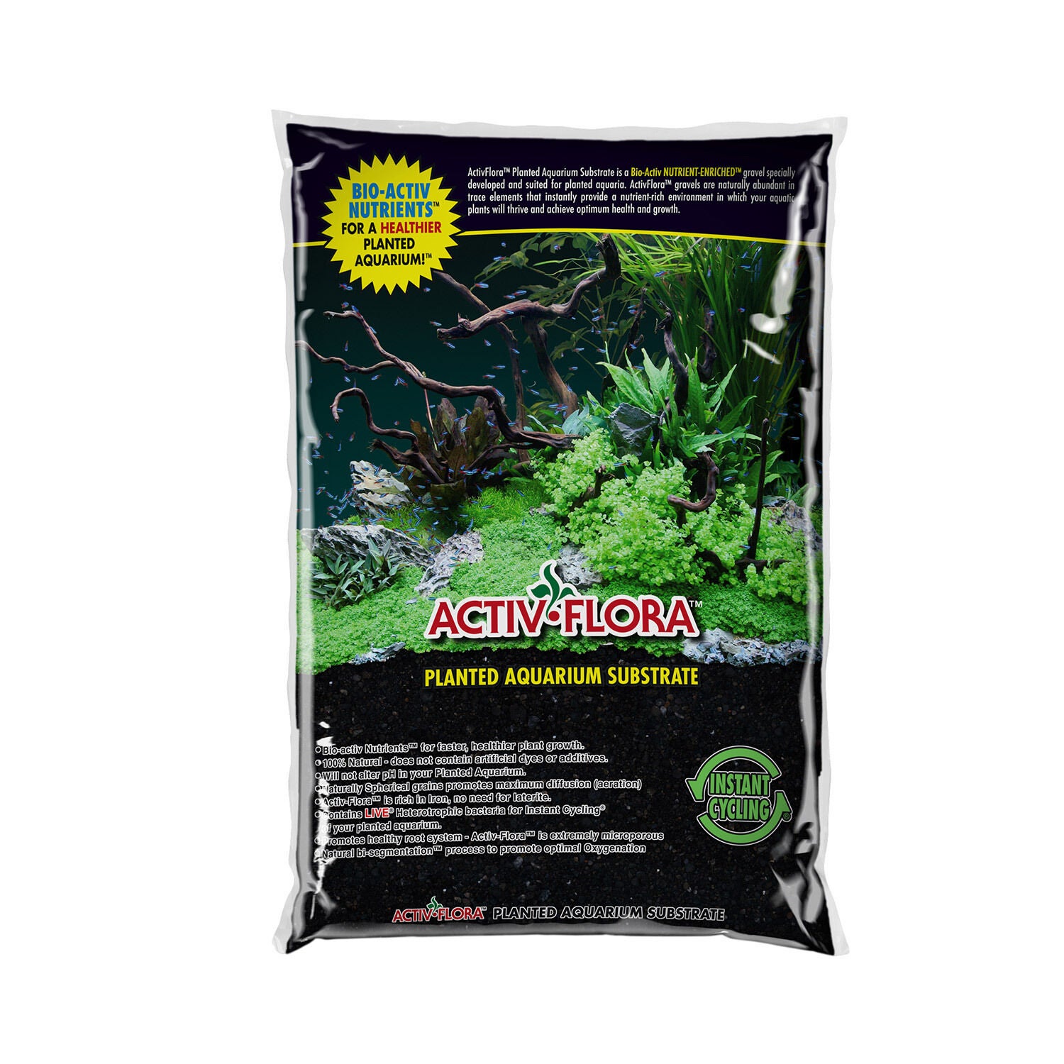 ActivFlora Planted Aquarium Substrate Black 16lb Pet Supermarket