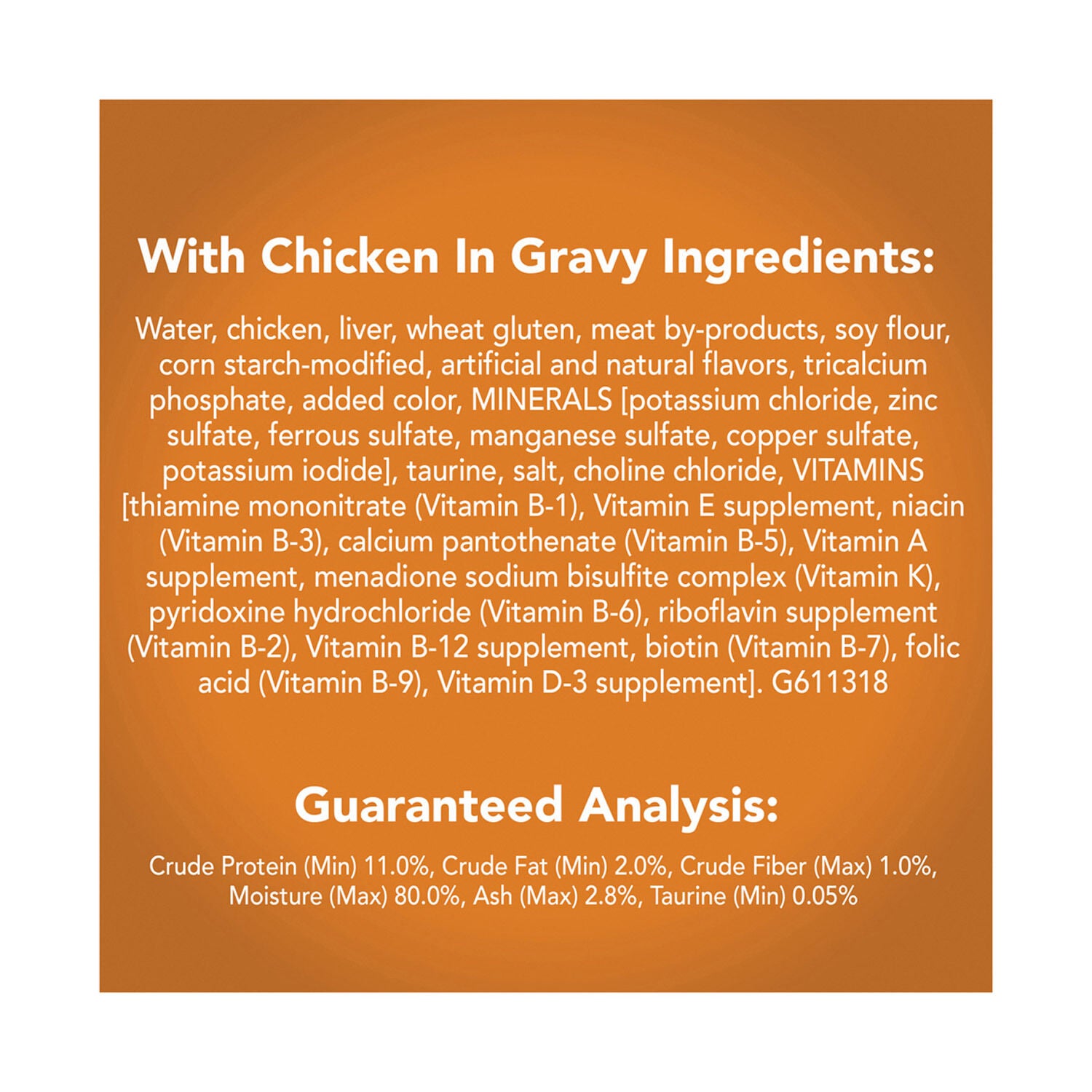 Friskies Prime Filets With Chicken In Gravy Cat Food