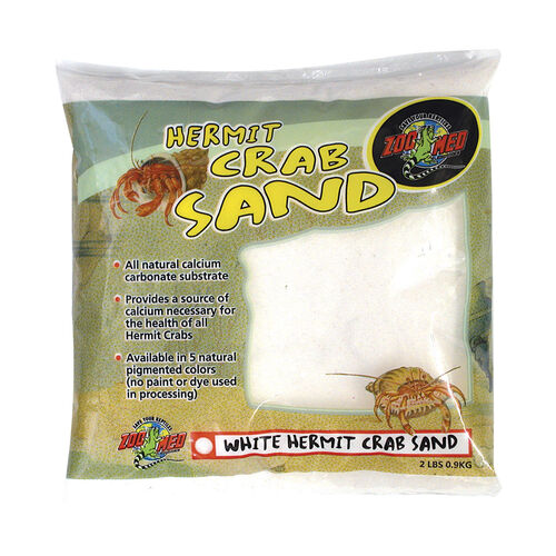 Hermit Crab Sand - White Substrate For Reptiles