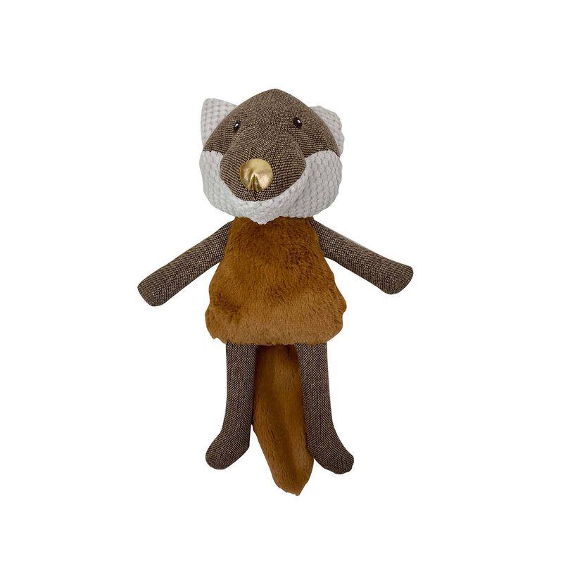 Amber Woodland  Stuffed Fox Dog Toy image number 1