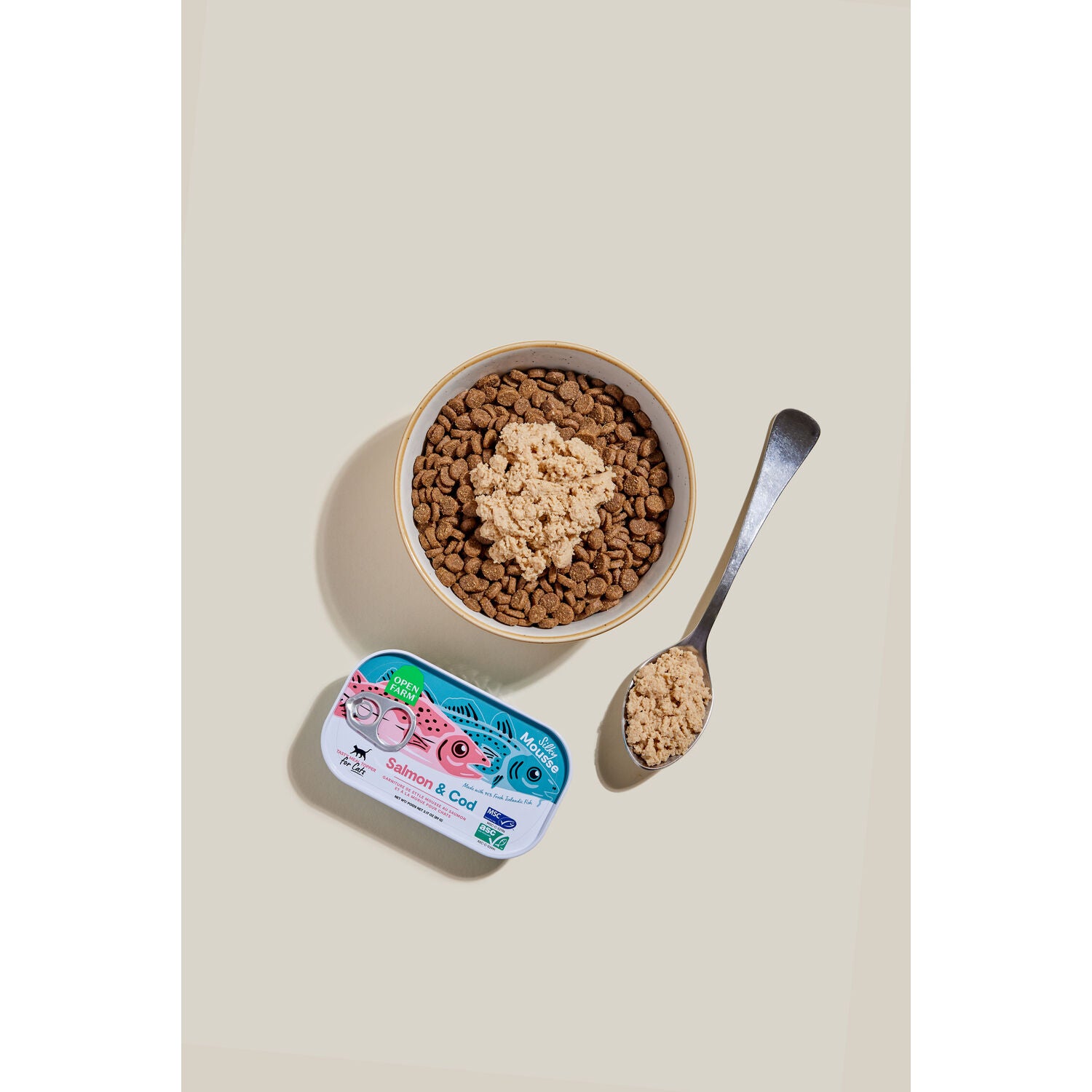 Open Farm Salmon & Cod Cat Food Topper, 3.17-Oz