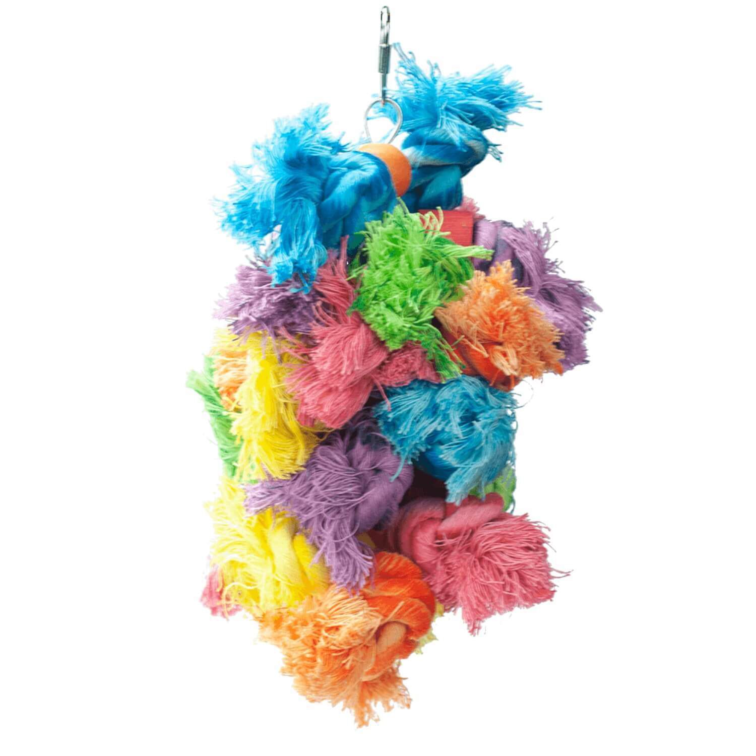 A&E Cage Happy Beaks Wooly Monster Bird Toy