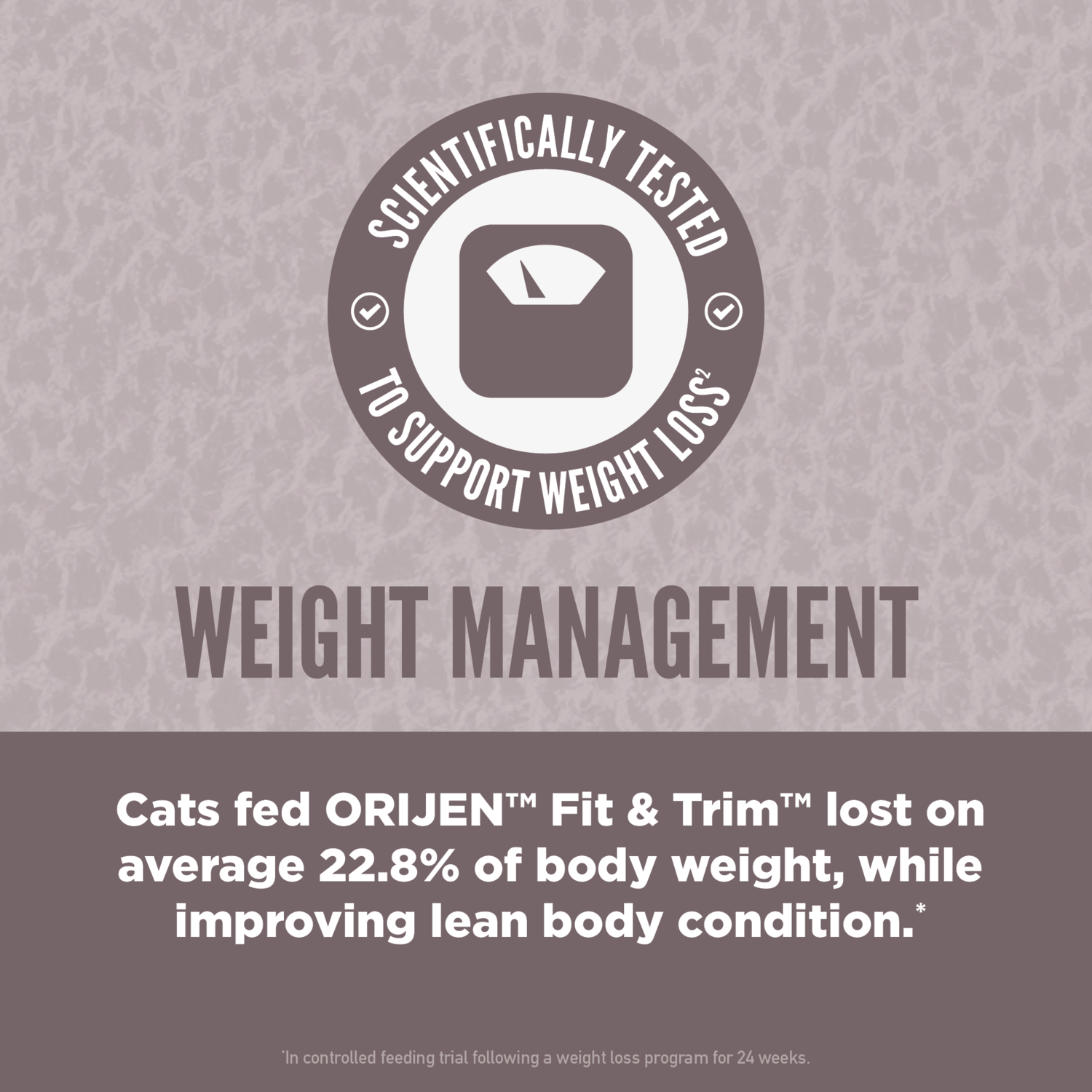 Orijen&reg; Fit & Trim Grain-Free Healthy Weight Dry Cat Food, 4-Lb Bag