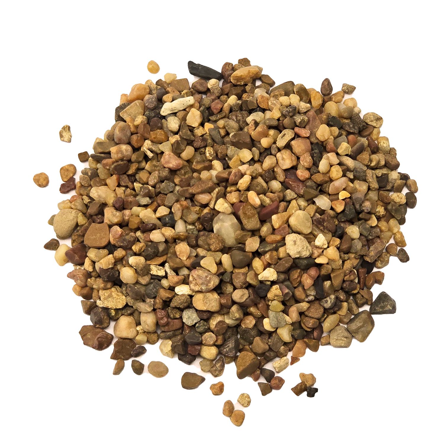 Aqua Natural Gold Pearl Gravel Aquarium Substrate Fish & Aquatic Habitat, 10-Lb