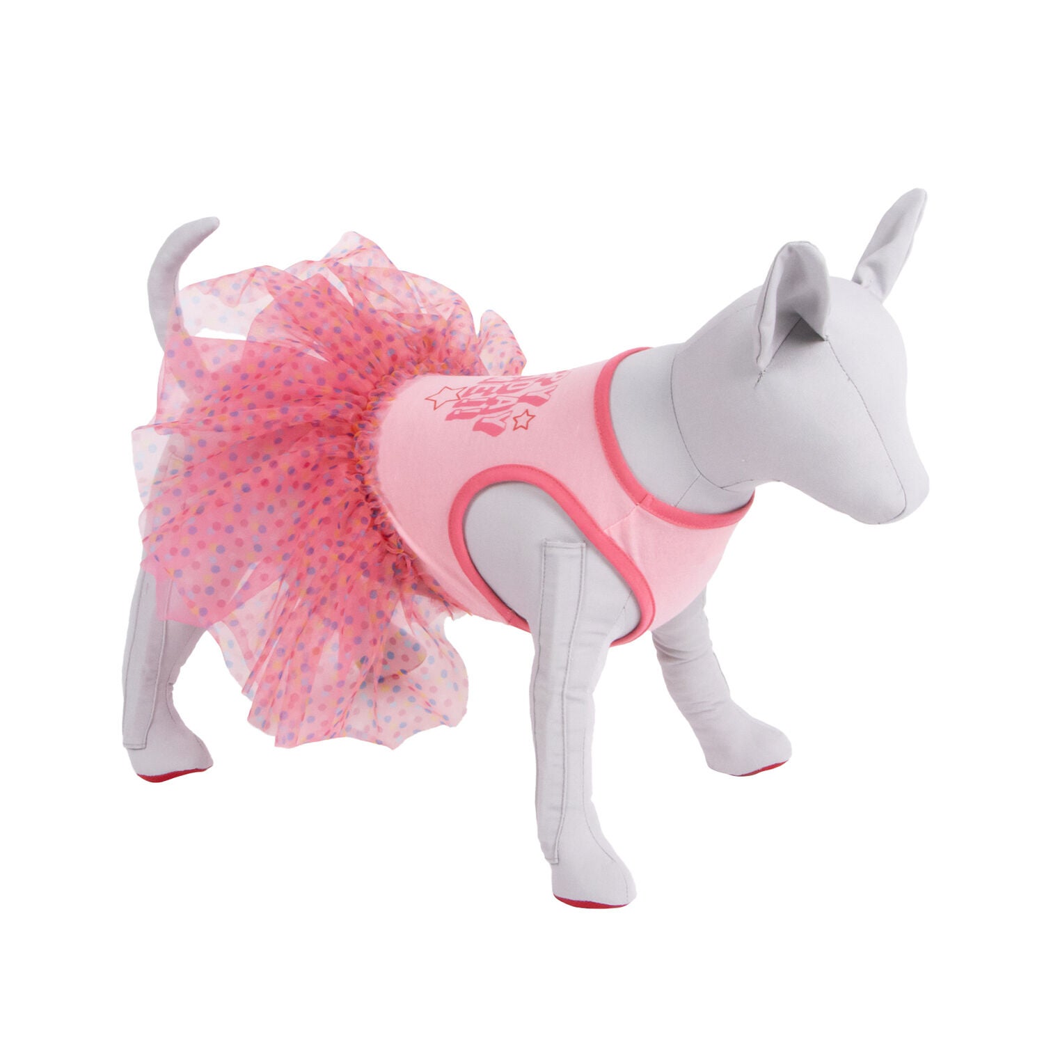 Bailey & Bella Pink Happy Birthday To Me!! Dog Dress, Extra Small