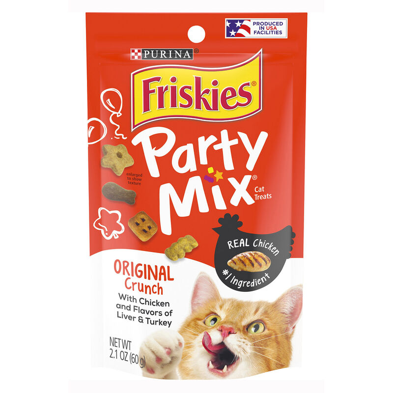 Party Mix Crunch Original Cat Treat image number 1