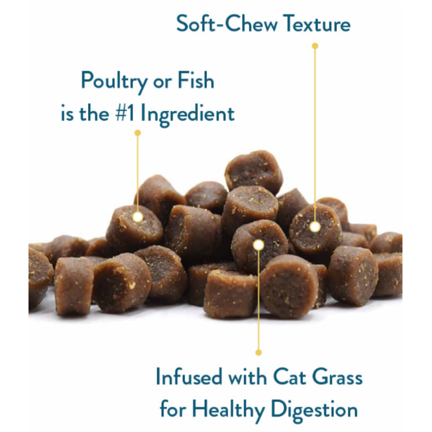 Pet Greens Cat Craves Tuna All Natural Soft & Chewy Cat Treats