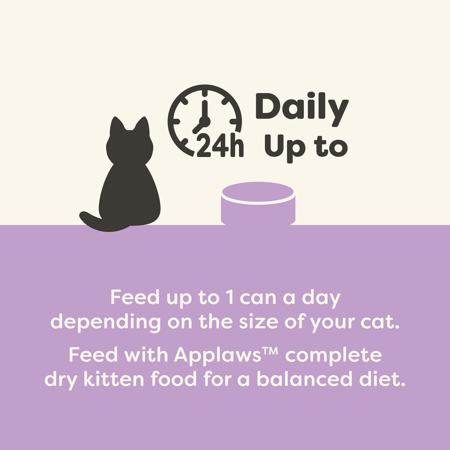 Applaws&trade; Natural Wet Cat Food For Kittens, Tuna Fillet Recipe In Broth, 2.47-Oz Pack Of 24