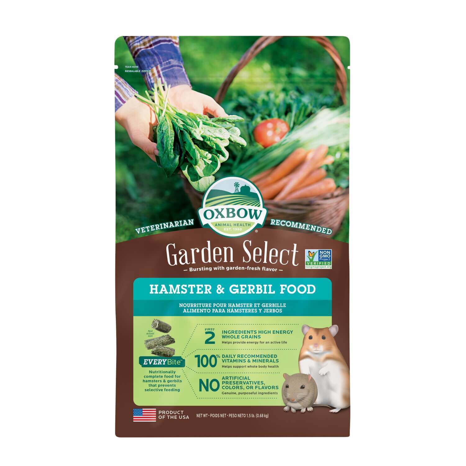 Oxbow Gareden Select Hanster & Gerbil Food