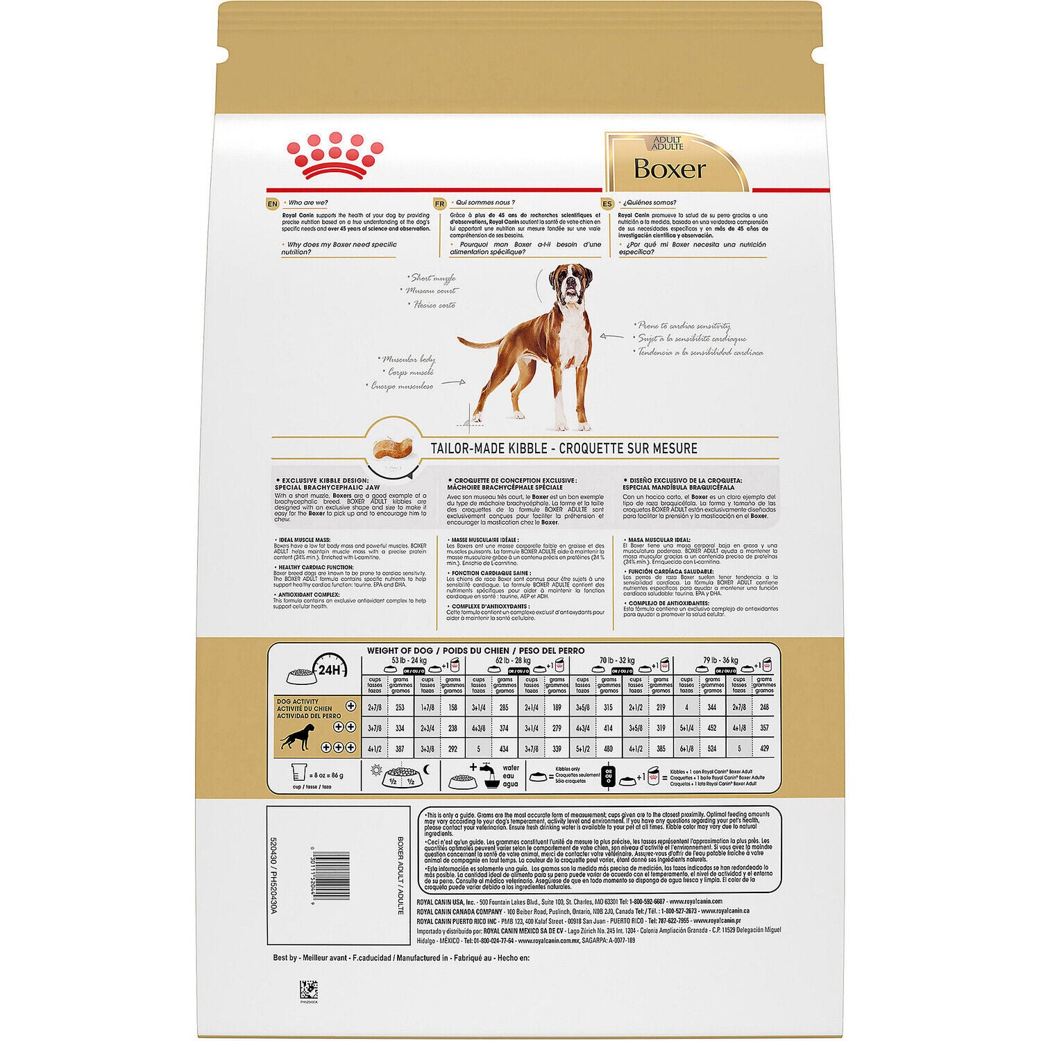Royal Canin&reg; Breed Health Nutrition&reg; Boxer Adult Dry Dog Food, 30 Lb