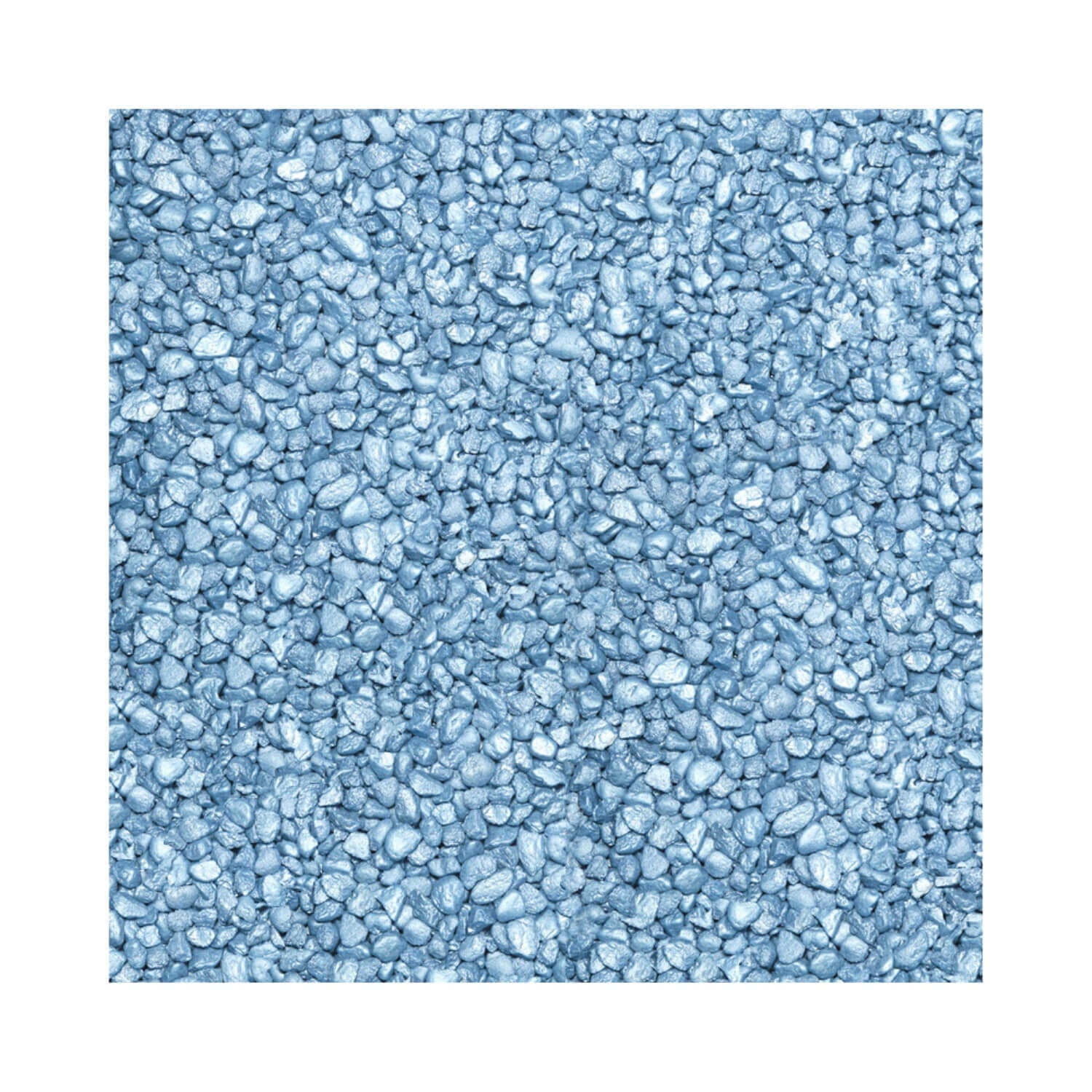 Pure Water Pebbles Pastel Blue Aquarium Gravel, 25-Lb Bag