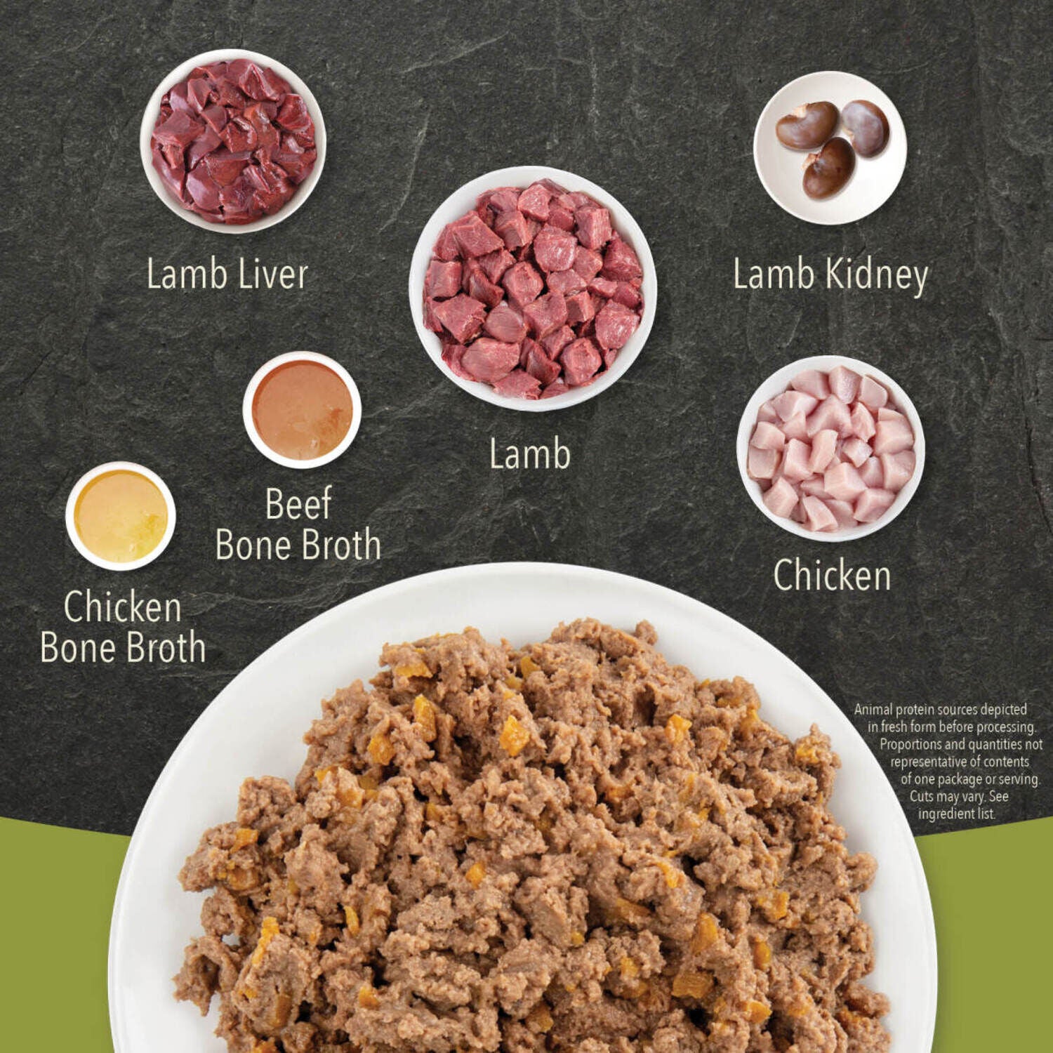 Acana Premium Pate Wet Cat Food In Bone Broth, Lamb & Lamb Liver Recipe, 3-Oz
