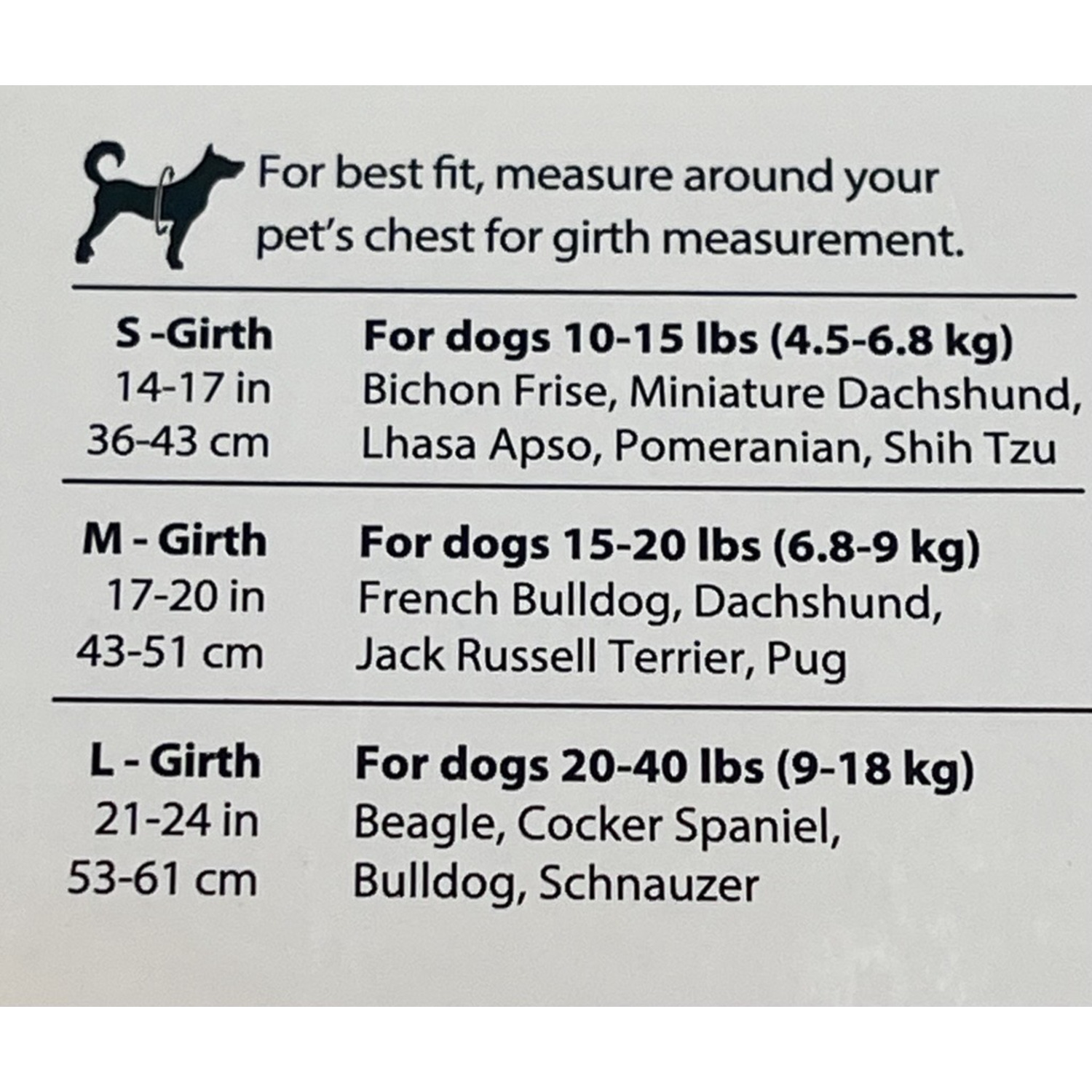 Simply Dog Fox Backpack Dog Harness, Large