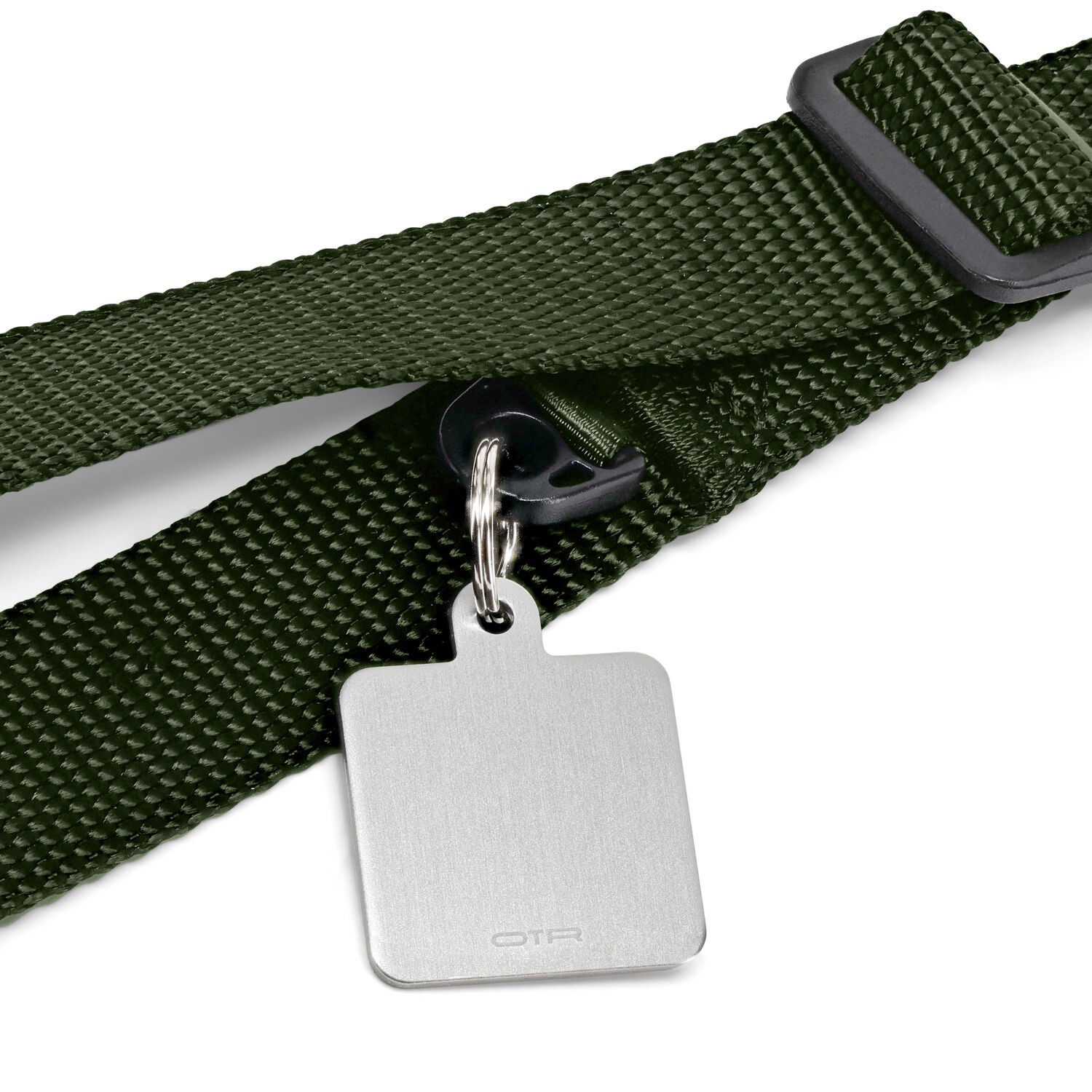 Otr Durable Magnetic Dog Collar, Green, Large