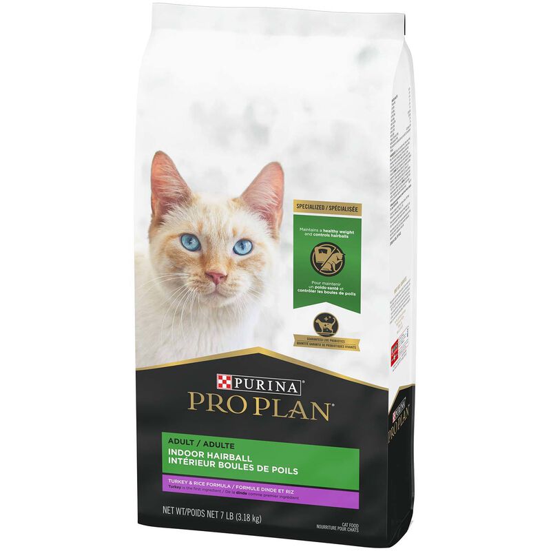 Purina Pro Plan Focus Adult 11+ Indoor Care Turkey & Rice Formula Cat Food image number 6