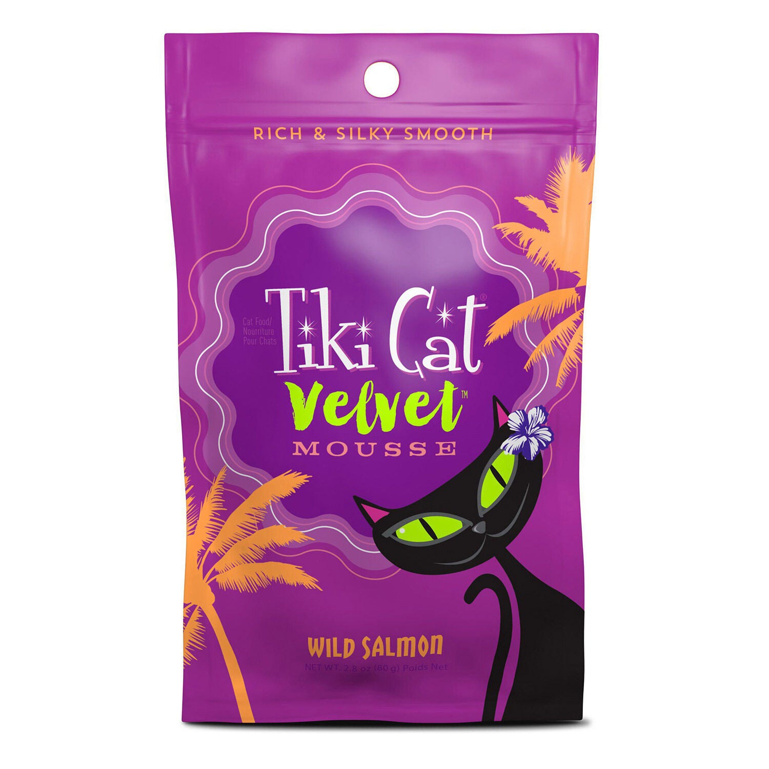 Velvet Mousse Wild Salmon Cat Food