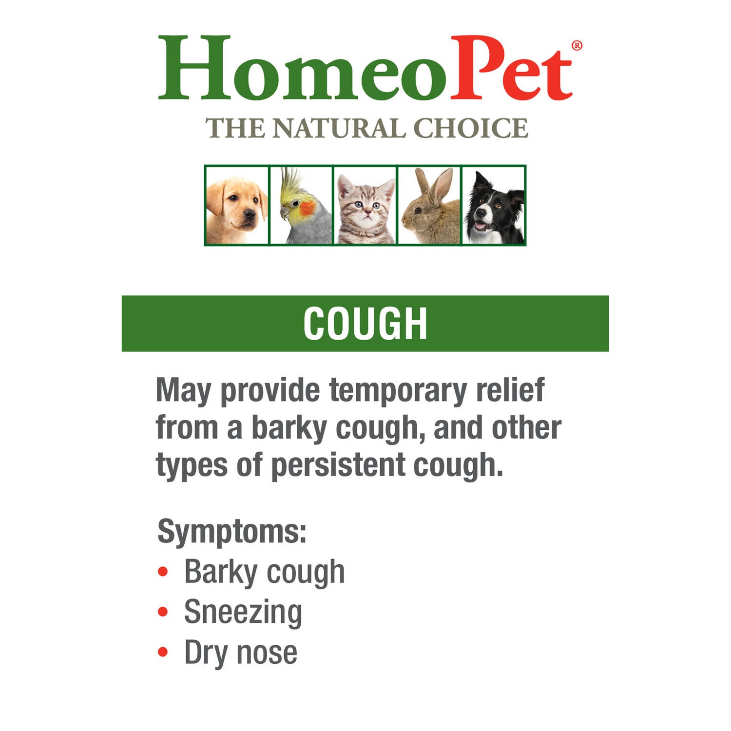 Homeopet Cough Drops For Pets, 150Ml/400Drops