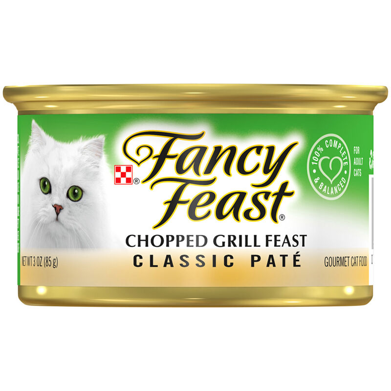 Classic Pate Chopped Grill Feast Cat Treat image number 1