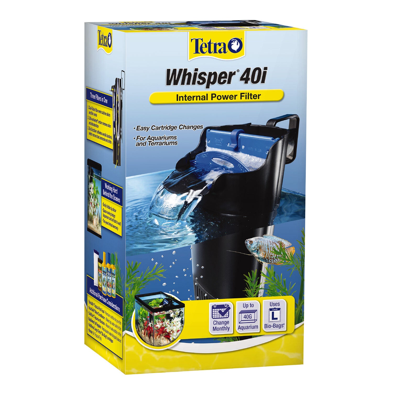 Whisper 40I Internal Power Filter
